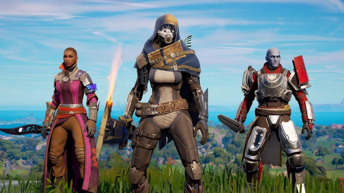 Destiny 2 Fortnite Skins