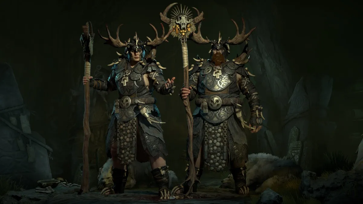 Druid Characters Diablo 4 Press Kit