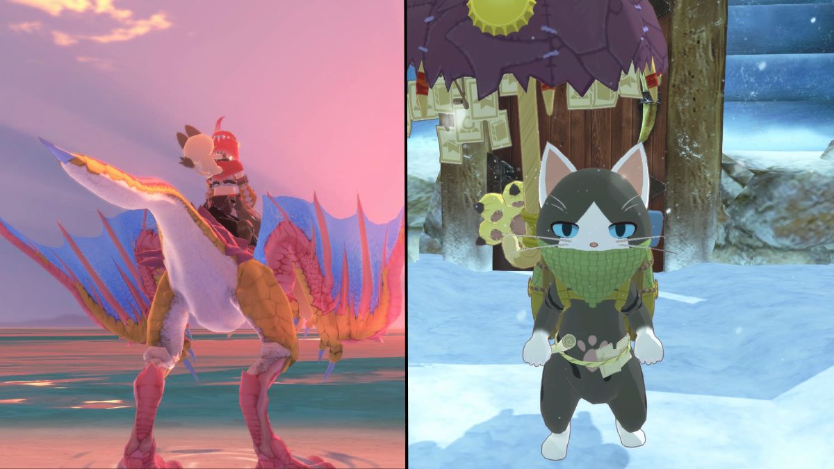 Monster Hunter Stories 2 Wings of Ruin Melynx Cat and Monster