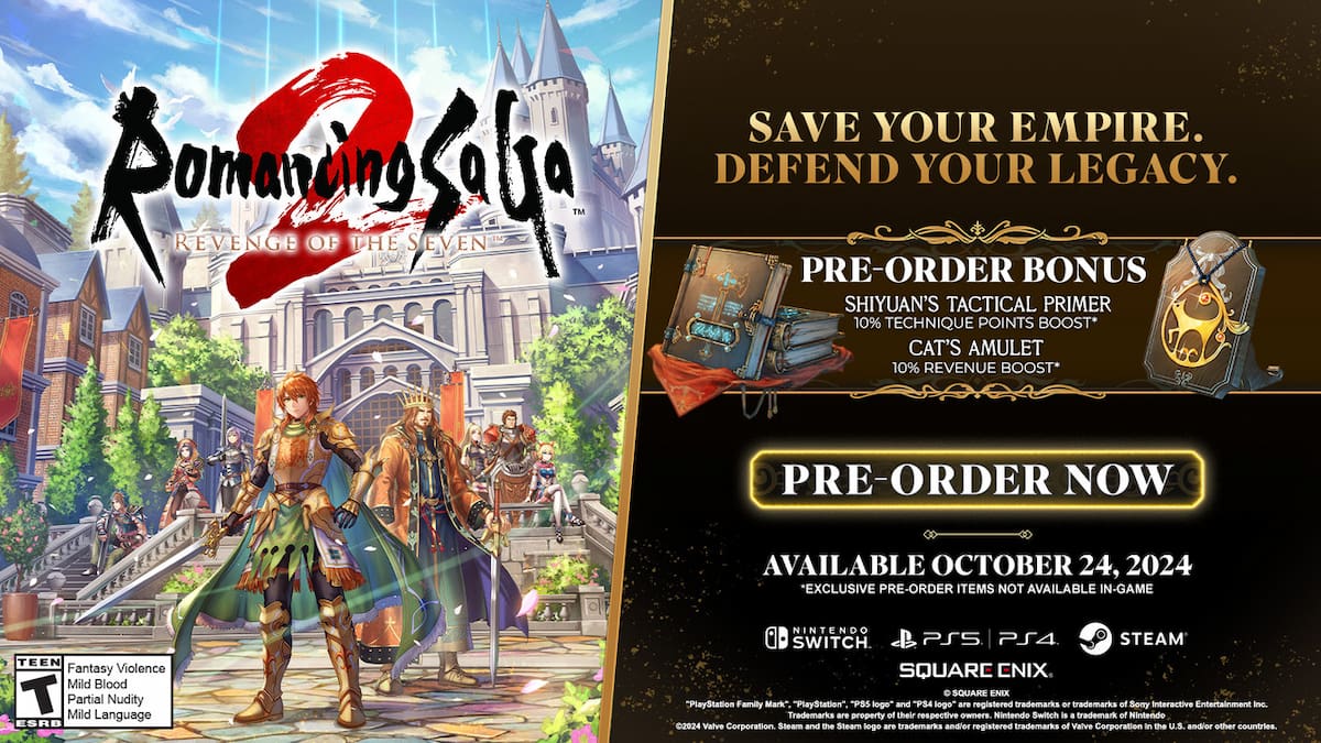 Romancing SaGa 2: Revenge of the Seven Pre-Order Bonus